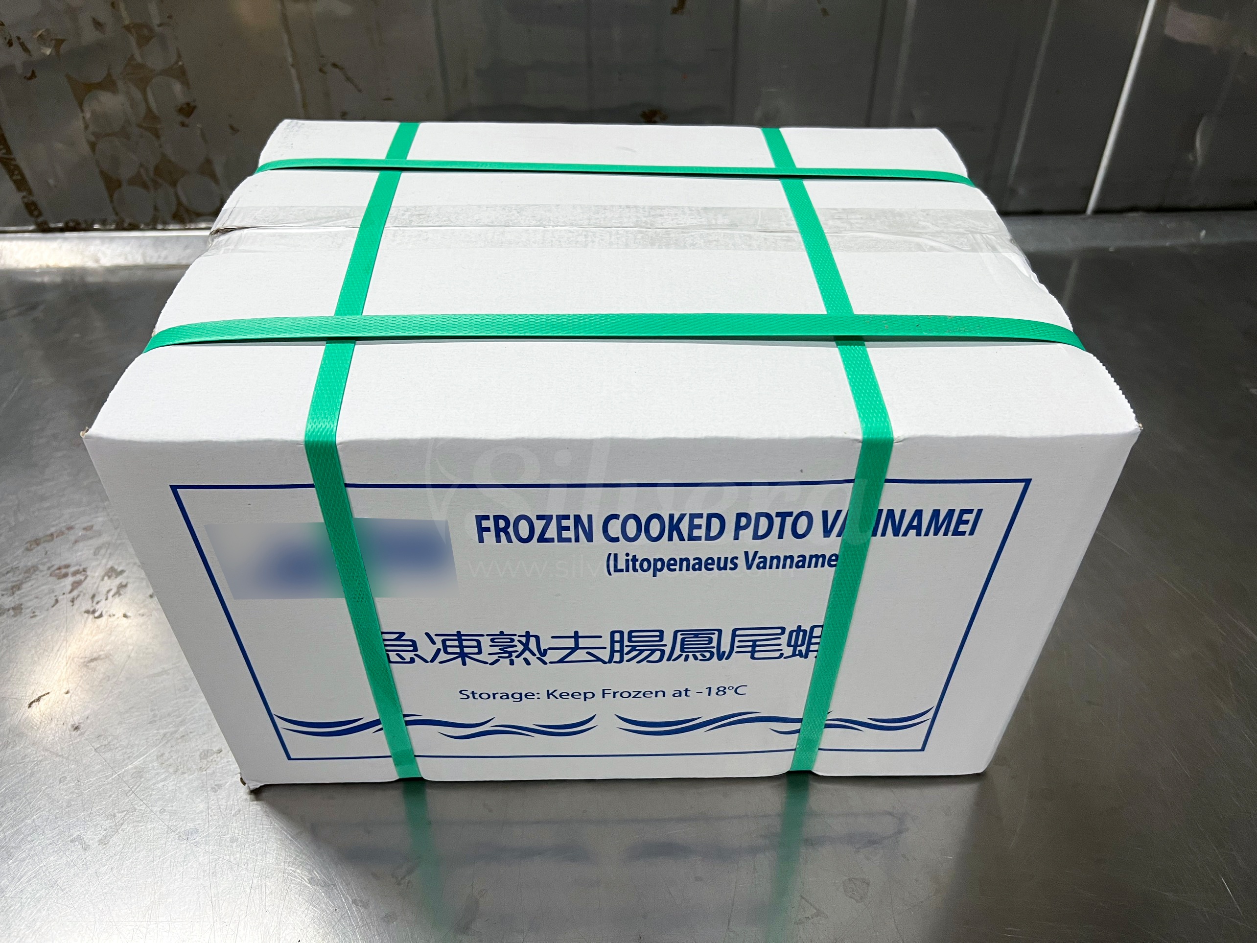 Cooked PDTO vannamei carton