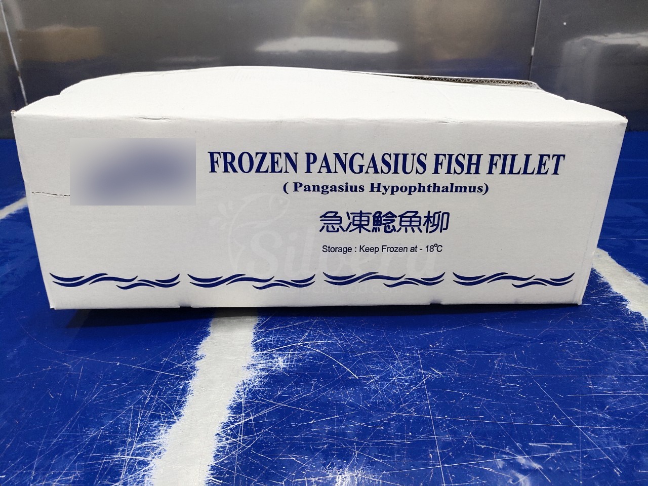 Pangasius fillet carton