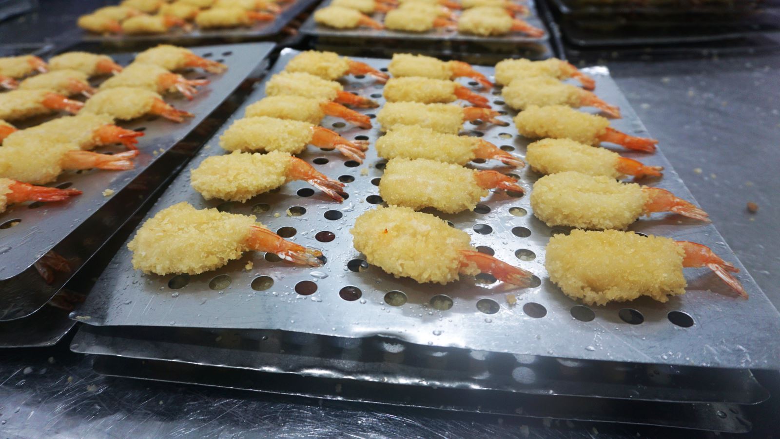 Pre-fried Butterfly Vannamei Shrimp. Credit: Silvera Food
