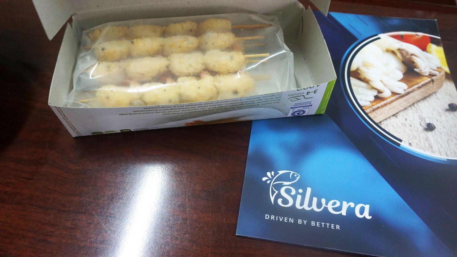 Pre-fried Vannamei Shrimp Skewers. Credit: Silvera Food
